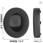 Coussinet pour casque audio, conception en gel pour un meilleur confort
