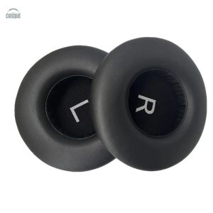 Coussinet simili cuir noir pour casque AKG K551