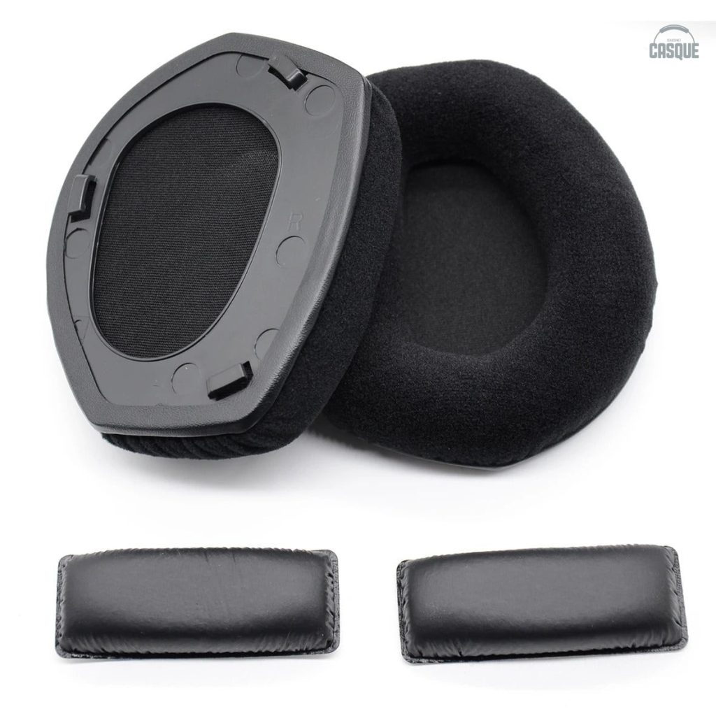 Coussinets Casque en velours