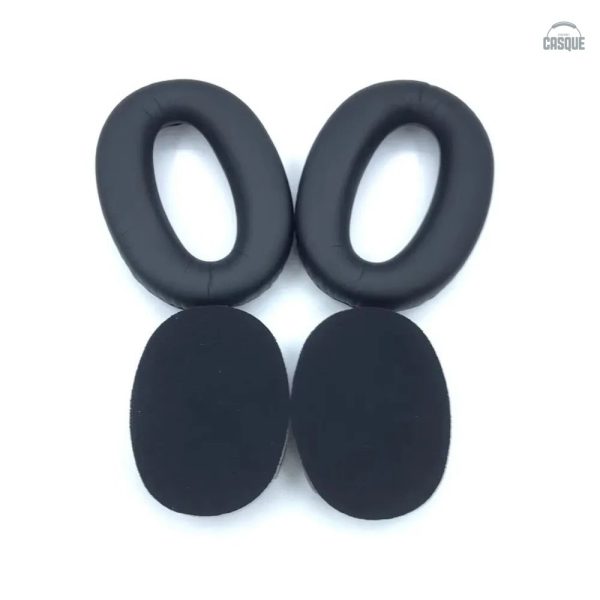 Coussinet casque SONY MDR-1000X en simili cuir haute qualité