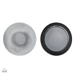 Coussinet casque en velours universel, ajustable de 60mm à 110mm