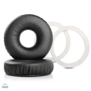 Coussins Simili Cuir de Remplacement pour Casque KOSS HV1