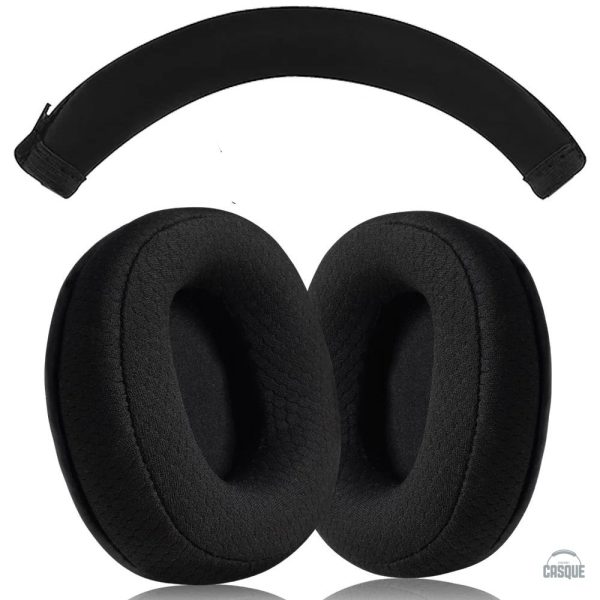 Coussinet confortable pour casque audio, design Razer BlackShark
