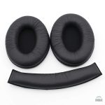 Coussinet pour casque audio, confort en simili cuir