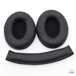 Coussinet pour casque audio, confort en simili cuir