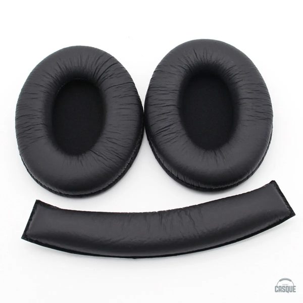 Coussinet pour casque audio, confort en simili cuir