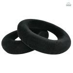 Coussinet Sennheiser PC363D en velours et simili cuir noir/marron