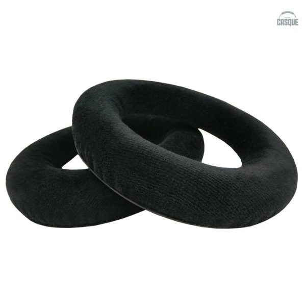 Coussinet Sennheiser PC363D en velours et simili cuir noir/marron
