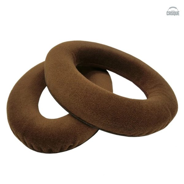 Accessoire audio Sennheiser, coussinet simili cuir noir/marron