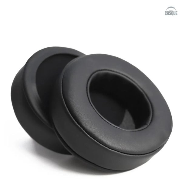 Coussinet Sony MDR-V700 en simili cuir noir premium