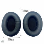 Coussinet universel pour casque audio 95 x 75 mm