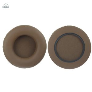 Coussinet marron pour casque audio, confort et style