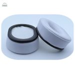 Coussinet ovale en simili cuir, confort pour casque