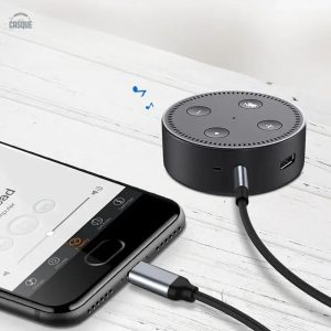 Adaptateur audio USB-C pour connexion jack 3,5 mm