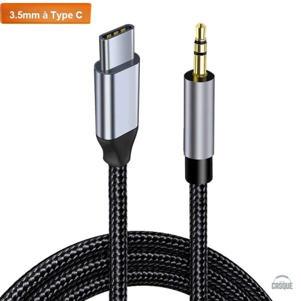 Adaptateur USB-C vers jack 3