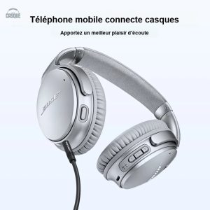 Adaptateur jack 2,5 mm à 3,5 mm pour écouteurs