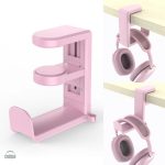 Support casque adaptable pour meilleure gestion des câbles