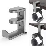 Support casque adaptatif pour bureau