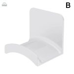 Support mural pour casque avec adhésif, durable et compact