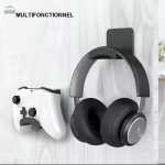 Support adhésif pour casque, facile à installer