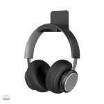 Fixation adhésive pour casque, design simple