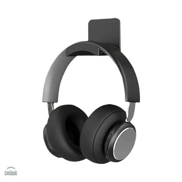 Fixation adhésive pour casque, design simple