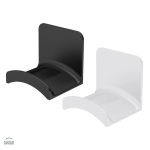 Support casque pratique en adhésif, rangement optimisé