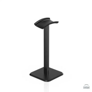 Support audio en aluminium pour casque, design minimaliste