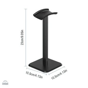 Support casque robuste en aluminium, idéal pour un rangement pratique